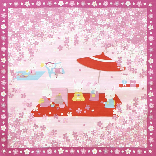 Tissu Furoshiki - Sous les Cerisiers