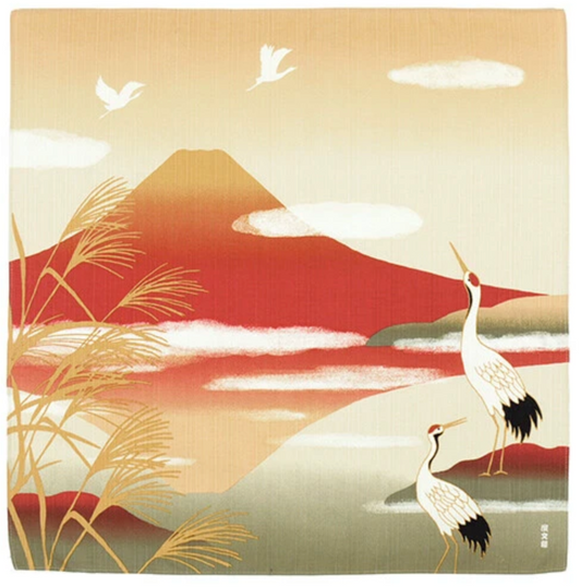 Tissu Furoshiki - Akanefuji et Grues
