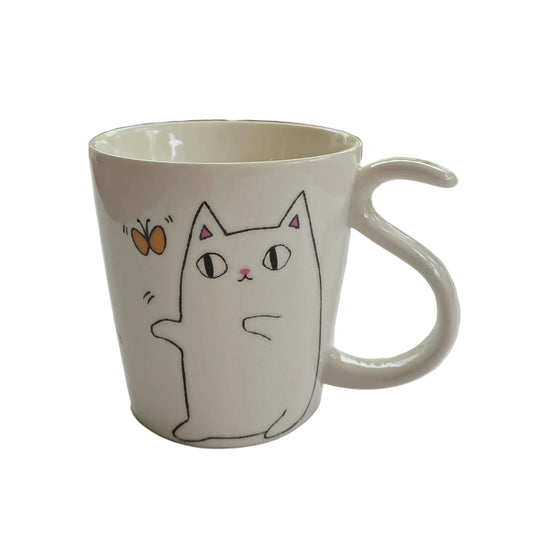 Mug Chat Blanc Shiro