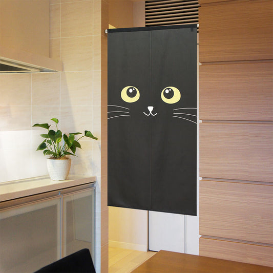 Rideau Noren Black Cat