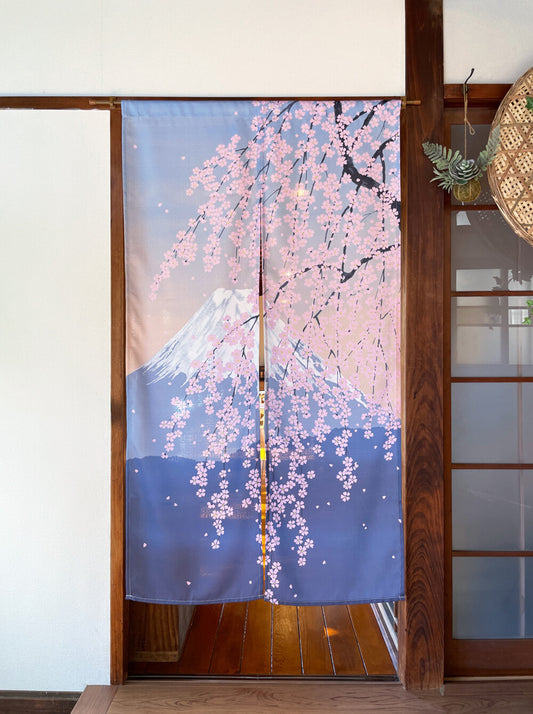 Rideau Noren - Mont Fuji et Cerisier