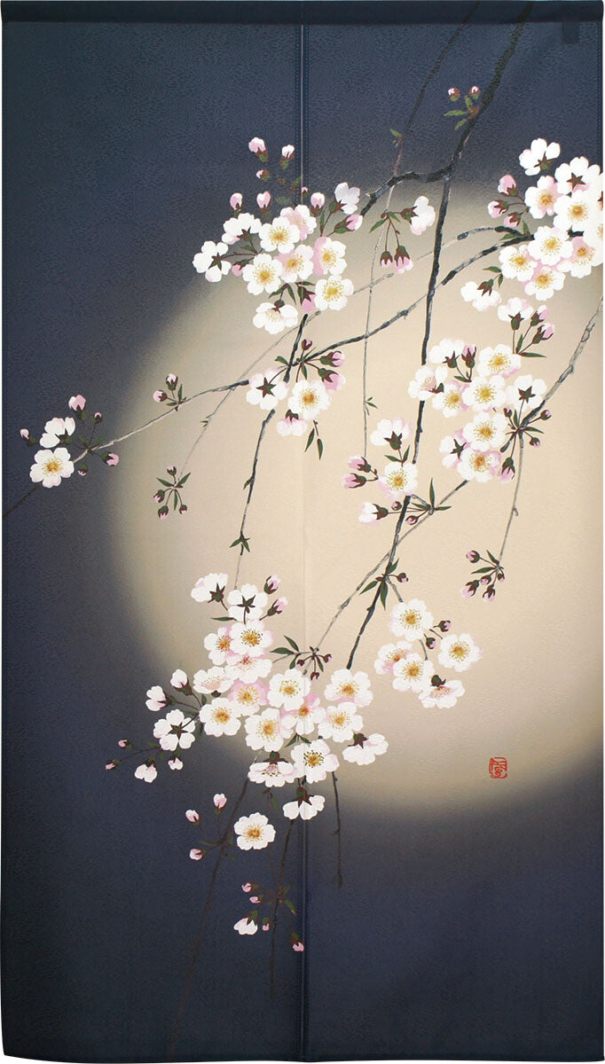 Rideau Noren - Yoizakura Noir
