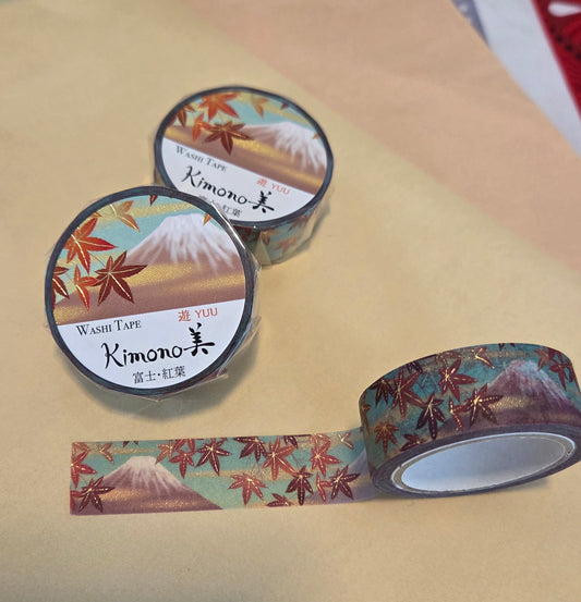 Washi Tape - Feuille d'Automne 15 mm