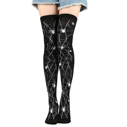 Chaussettes hautes Spider noires