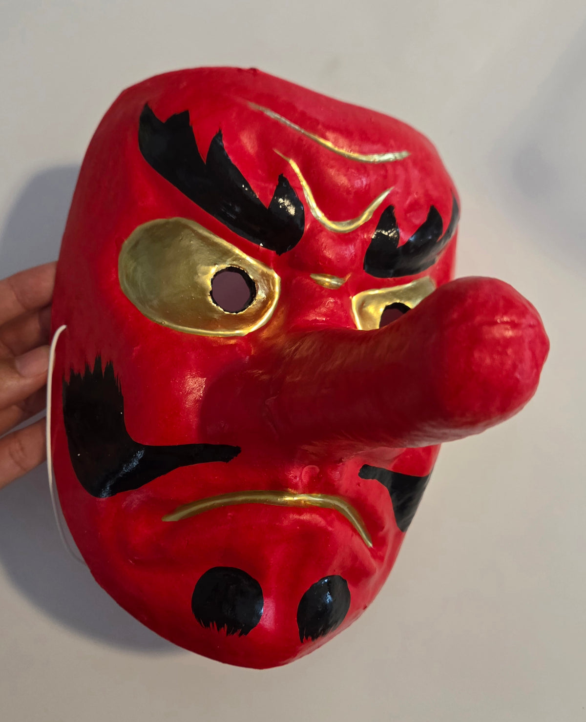 Masque artisanal - Tengu