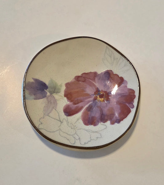 Mini Assiette Mamezara — Pivoine