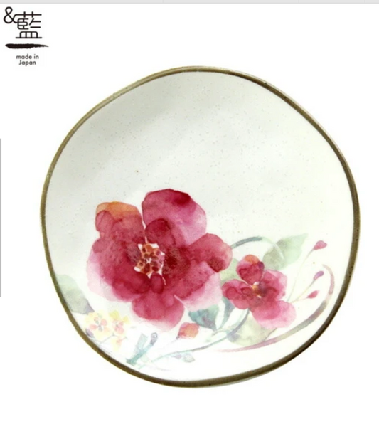 Mini Assiette Mamezara — Camélia des montagnes