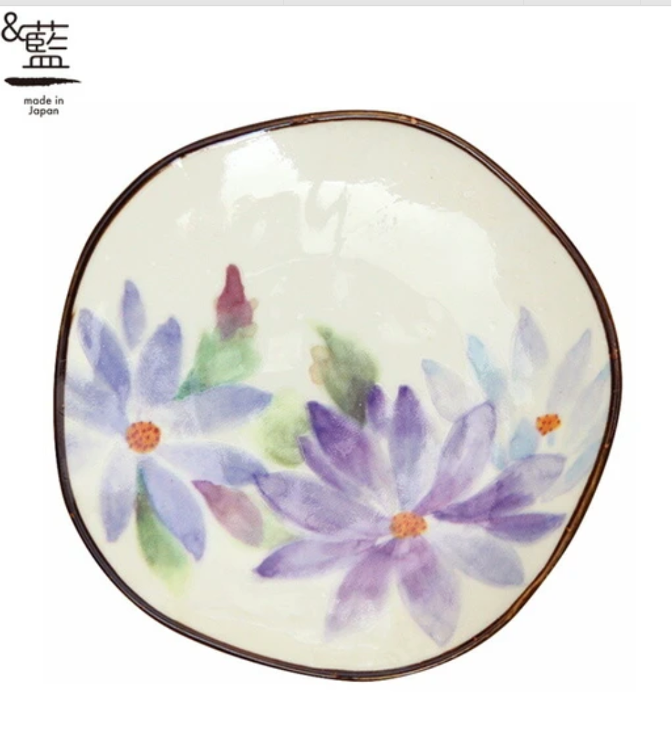 Mini Assiette Mamezara — Chrysanthème d'été