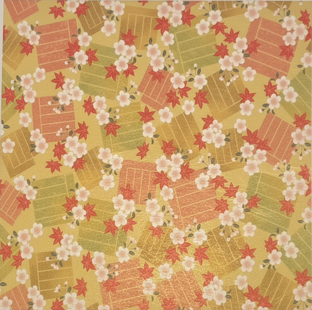 Papier Washi - Chiyogami Carpe
