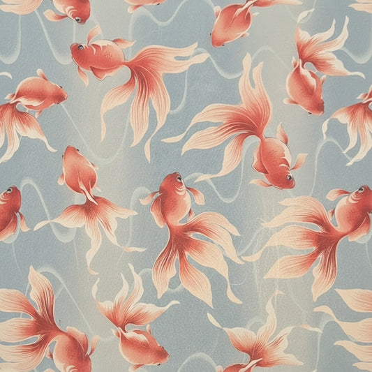 Papier Washi - Chiyogami Carpe