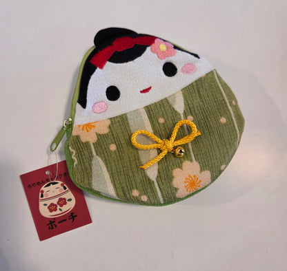 Pochette Poupée Japonaise – Chirimen Kokeshi