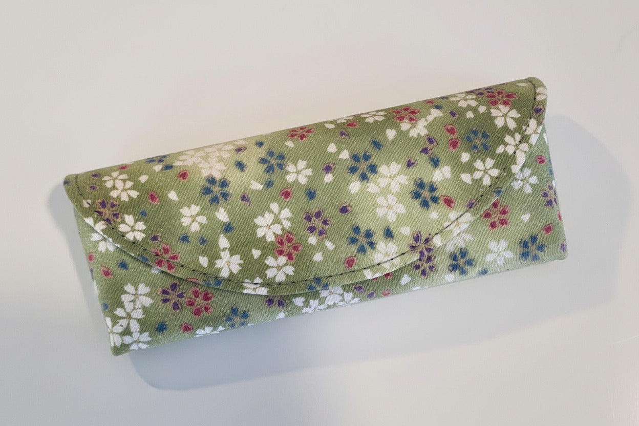 Étui à Lunettes - Tissu japonnais