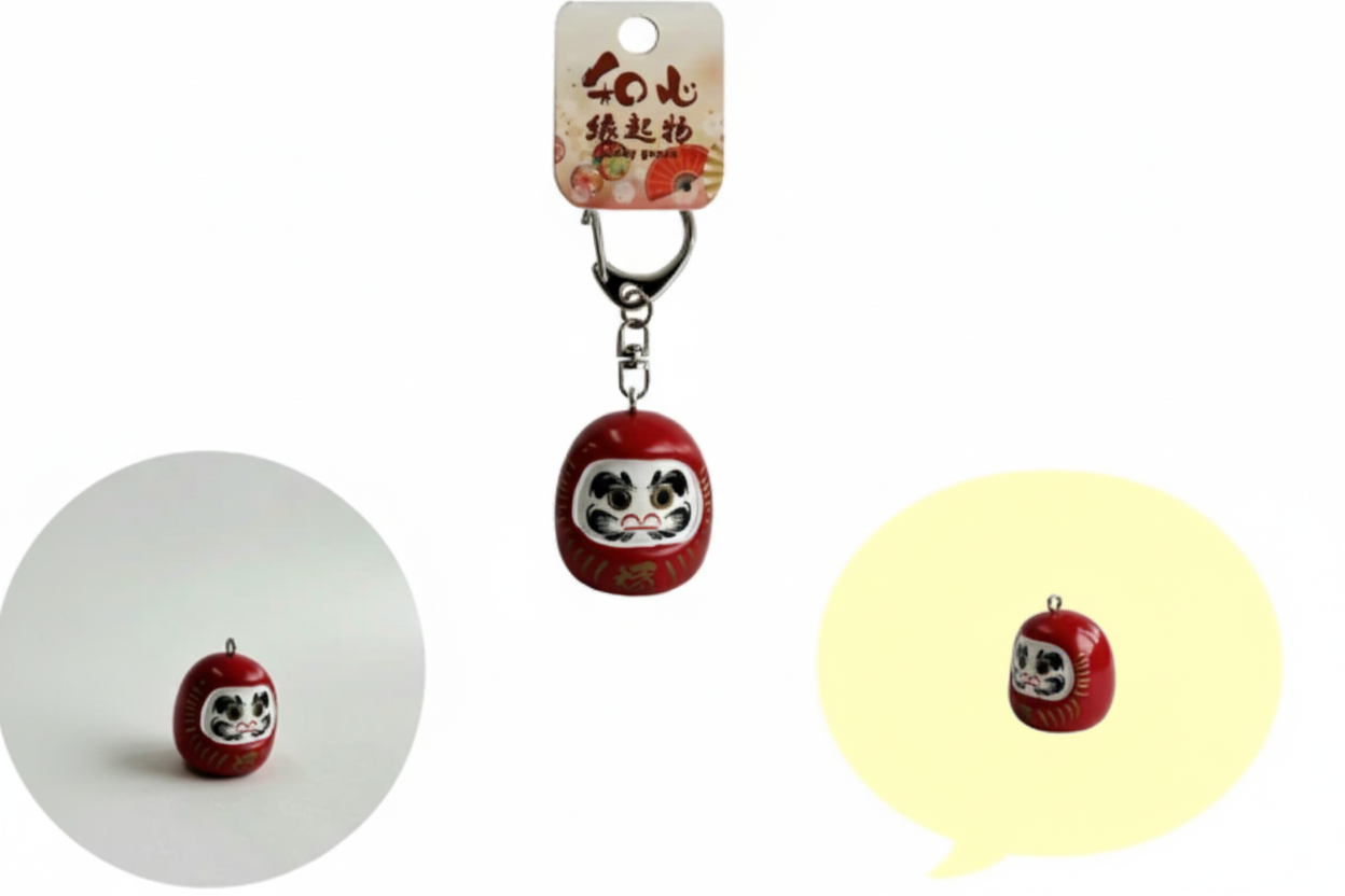 Porte-Clés Daruma