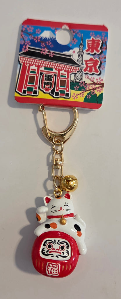 Porte-Clés - Maneki-neko Daruma