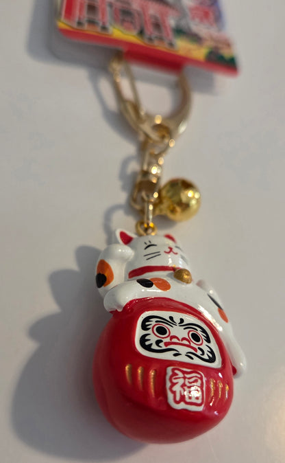 Porte-Clés - Maneki-neko Daruma
