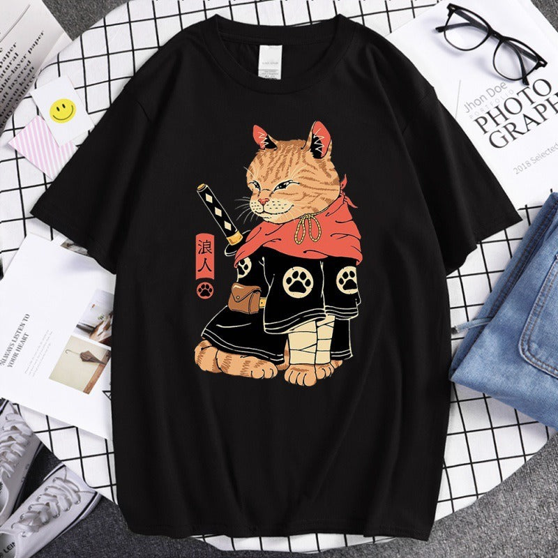 T-Shirt - Chat Ninja