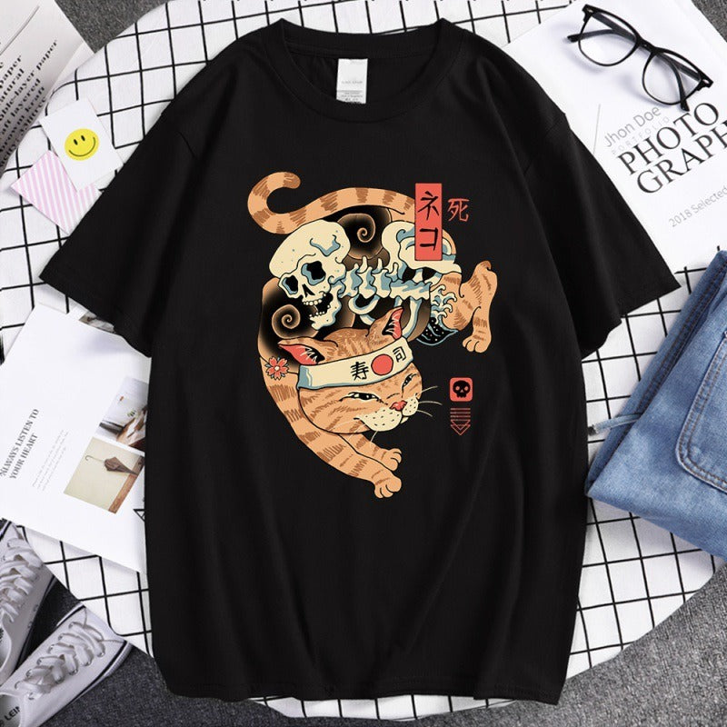 T-Shirt - Chat Gashadokuro