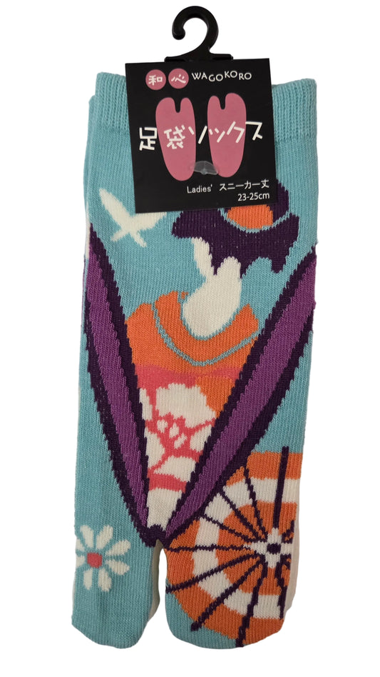 Tabi Socks - Geisha Turquoise