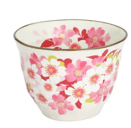 Tasse à Thé Sencha — Sakura — Minoyaki Japon