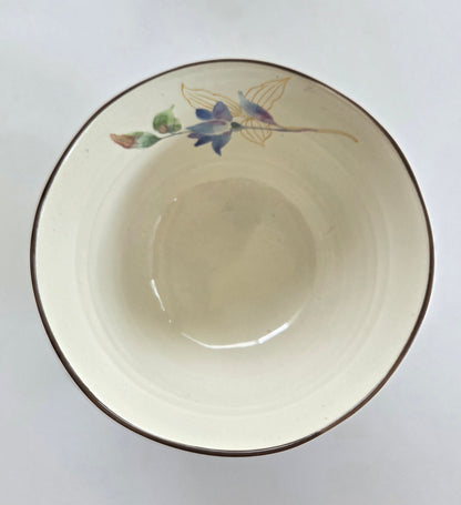 Tasse à Thé Sencha — Clématite Bleue — Minoyaki Japon