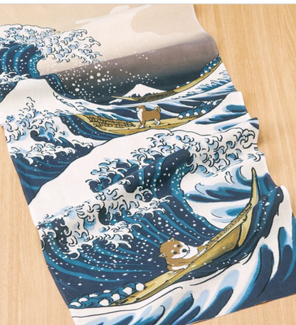 Serviette Tenugui - Hokusai