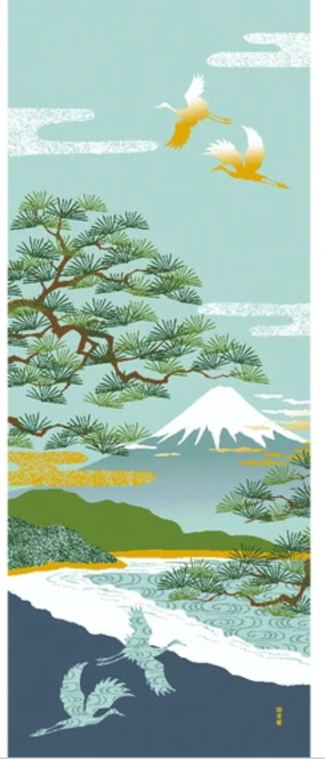 Serviette Tenugui - Fuji Matsubara