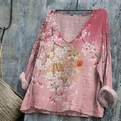 Top manche longue - Sakura
