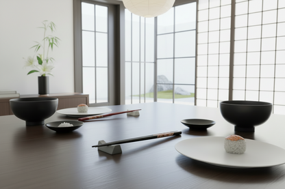 Baguettes kimono - décor japonais contemporain