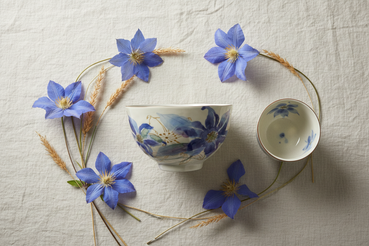 Bol Passiflore mis en valeur - lifestyle japonais