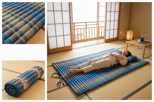 Futon Traditionnel dans un ryokan japonais