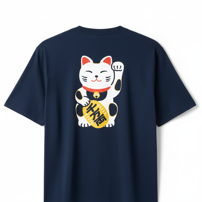 T-Shirt Maneki Neko - Verso réaliste studio
