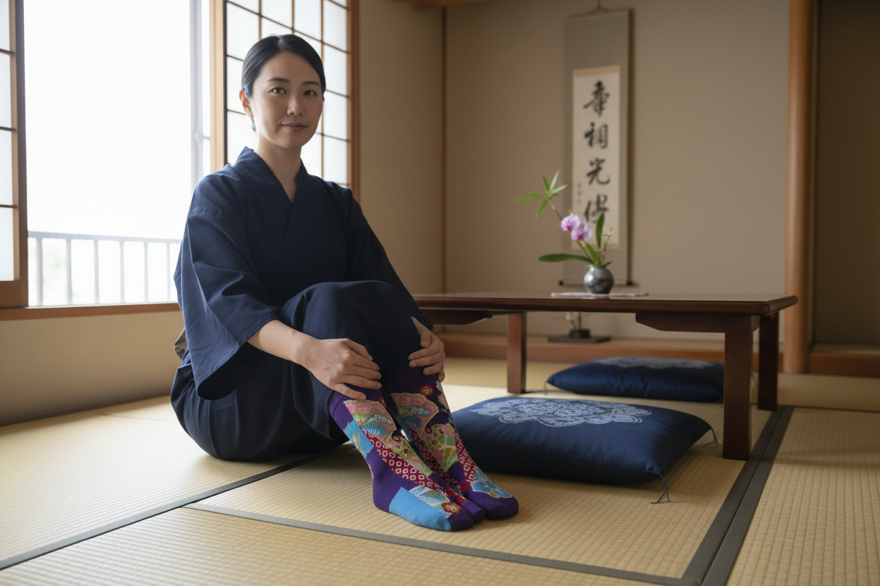 Tabi Socks - Ambiance japonaise traditionnelle